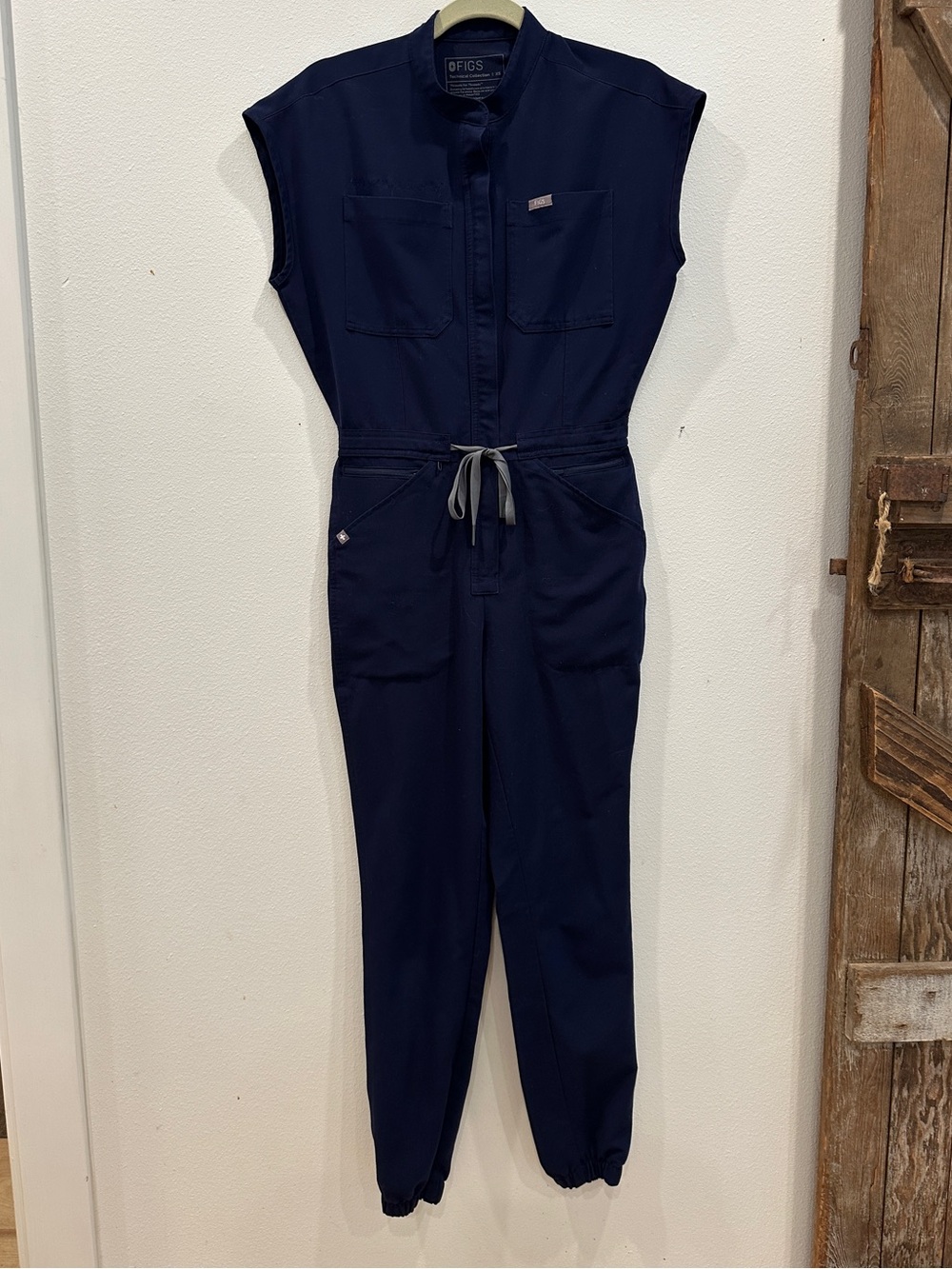 Figs Navy Rafaela Jogger Scrubsuit Jumpsuit size XS